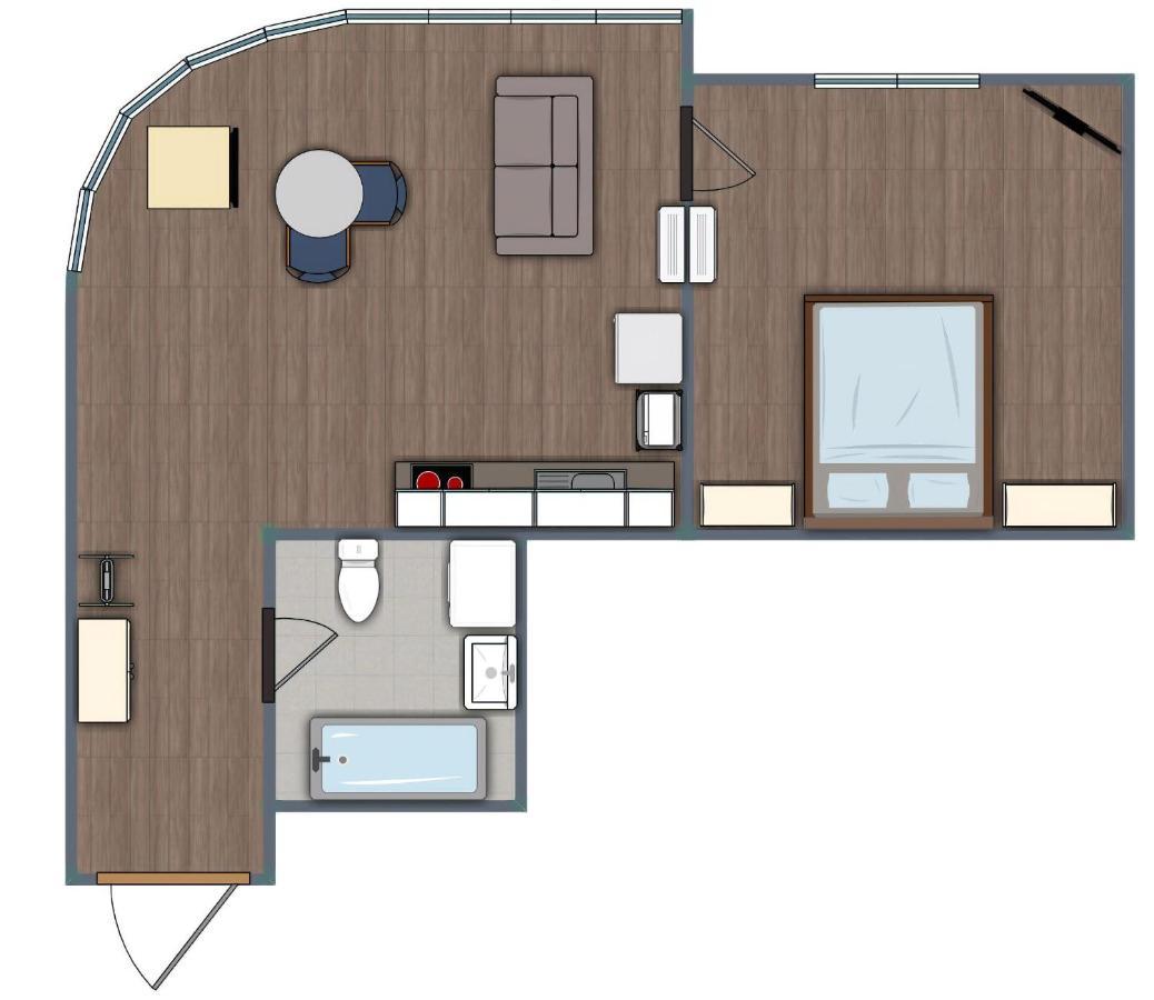 Gagarin Plaza Design Apartment Odesa Exterior photo